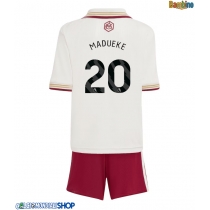 Maglie da calcio Arsenal Noni Madueke #20 Terza Maglia Bambino 2025-26 Manica Corta + Pantaloni corti)